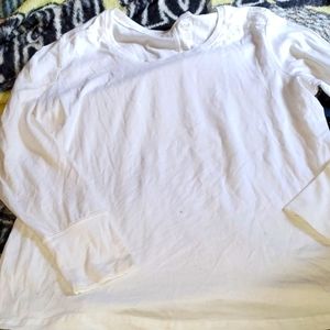 White a.n.a long sleeved short